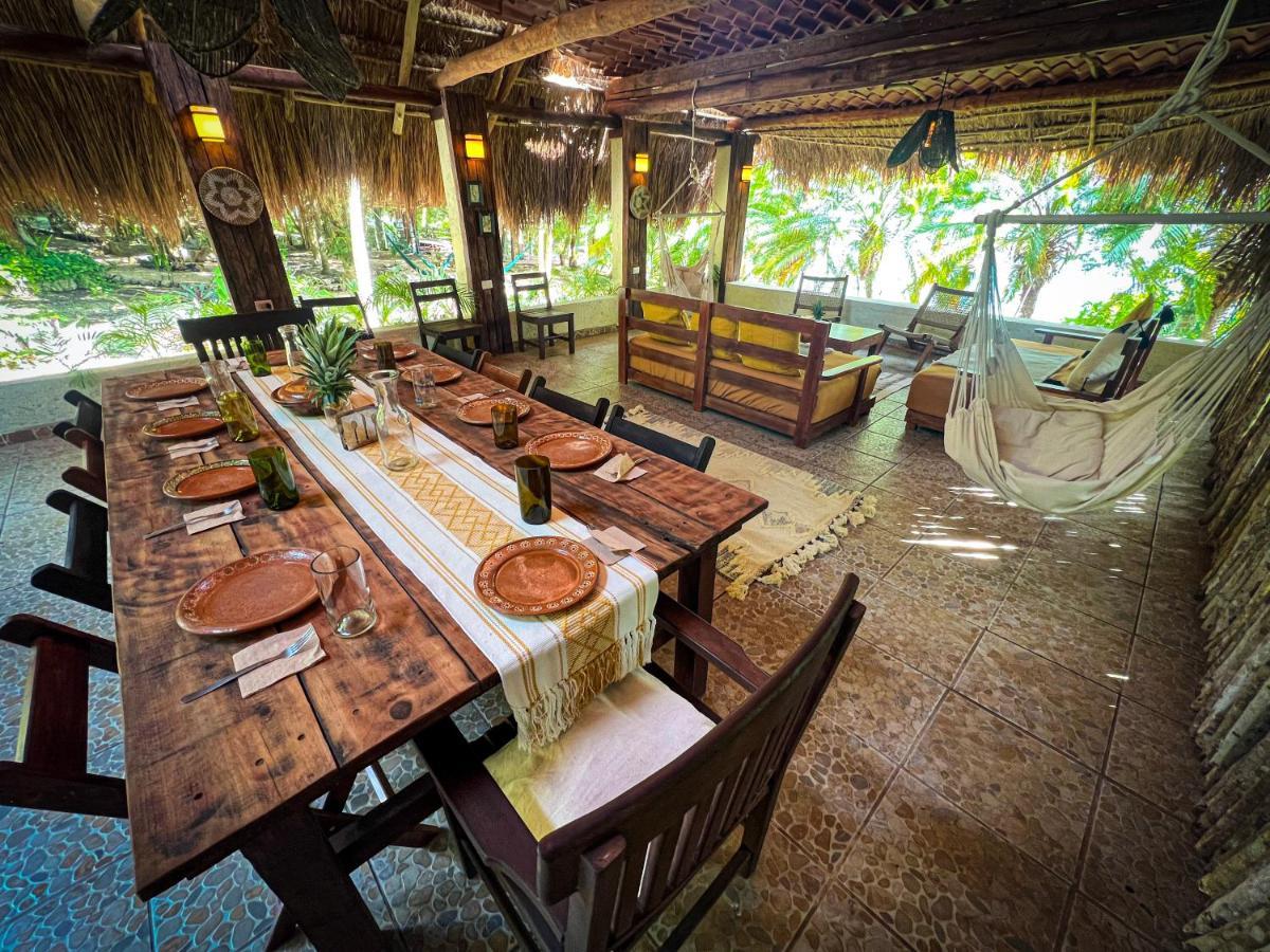 Villa Santuario Lake Front Oasis Bacalar Exteriér fotografie