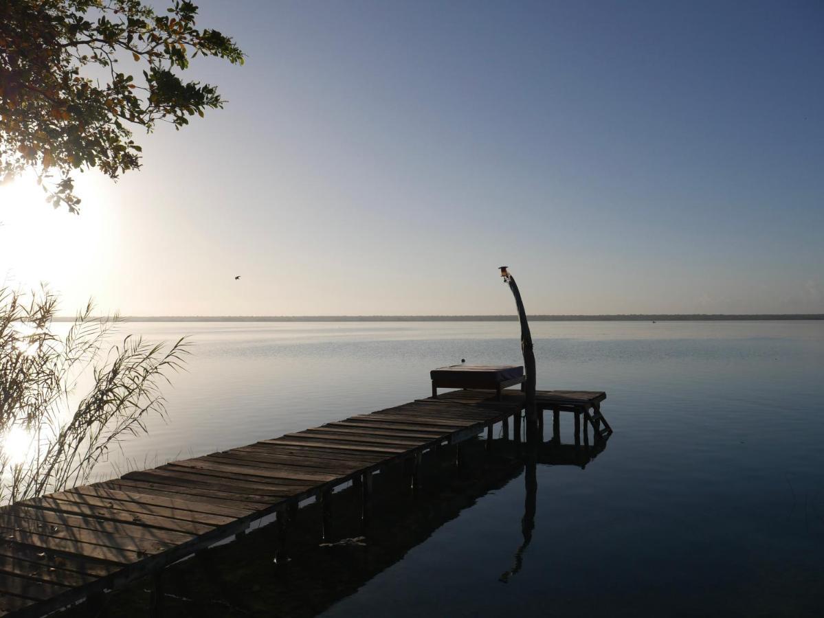 Villa Santuario Lake Front Oasis Bacalar Exteriér fotografie