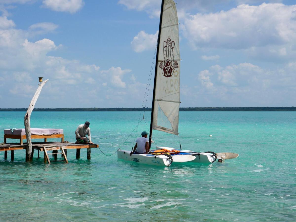Villa Santuario Lake Front Oasis Bacalar Exteriér fotografie