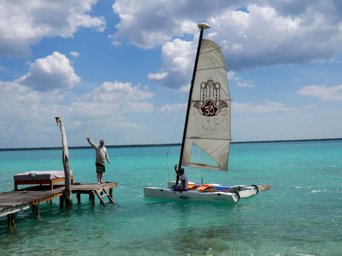 Villa Santuario Lake Front Oasis Bacalar Exteriér fotografie