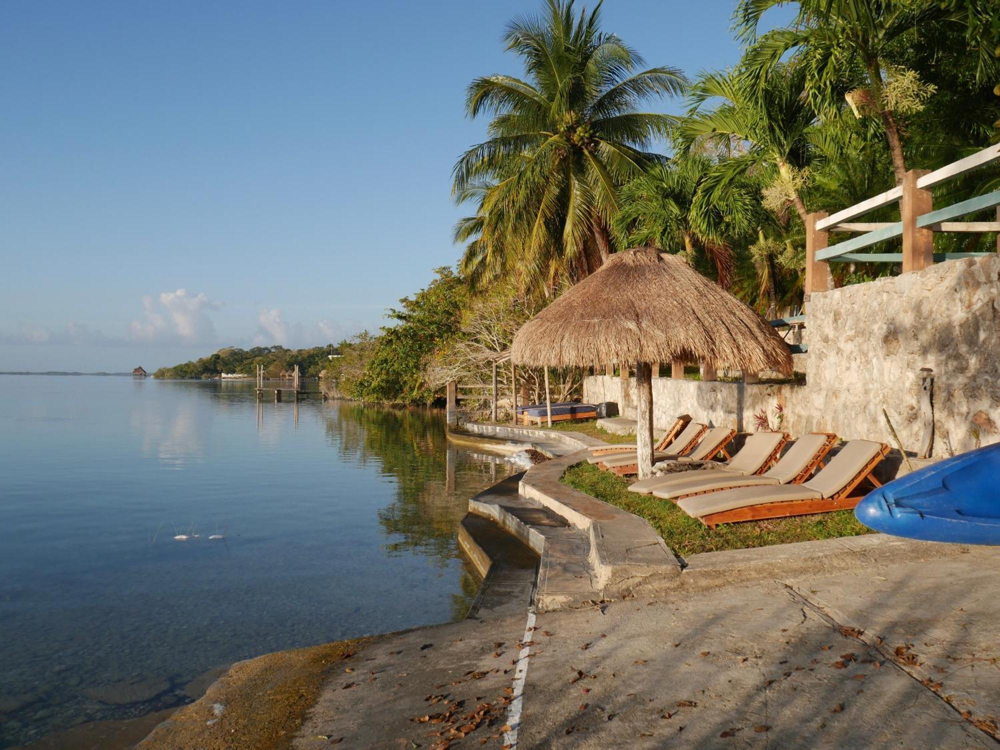 Villa Santuario Lake Front Oasis Bacalar Exteriér fotografie