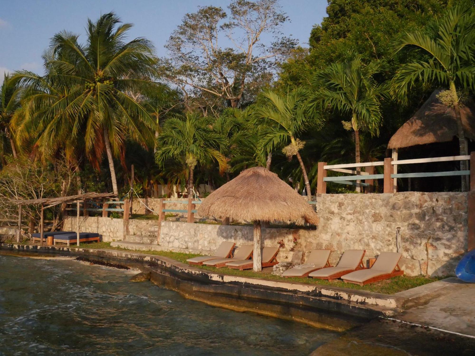 Villa Santuario Lake Front Oasis Bacalar Exteriér fotografie