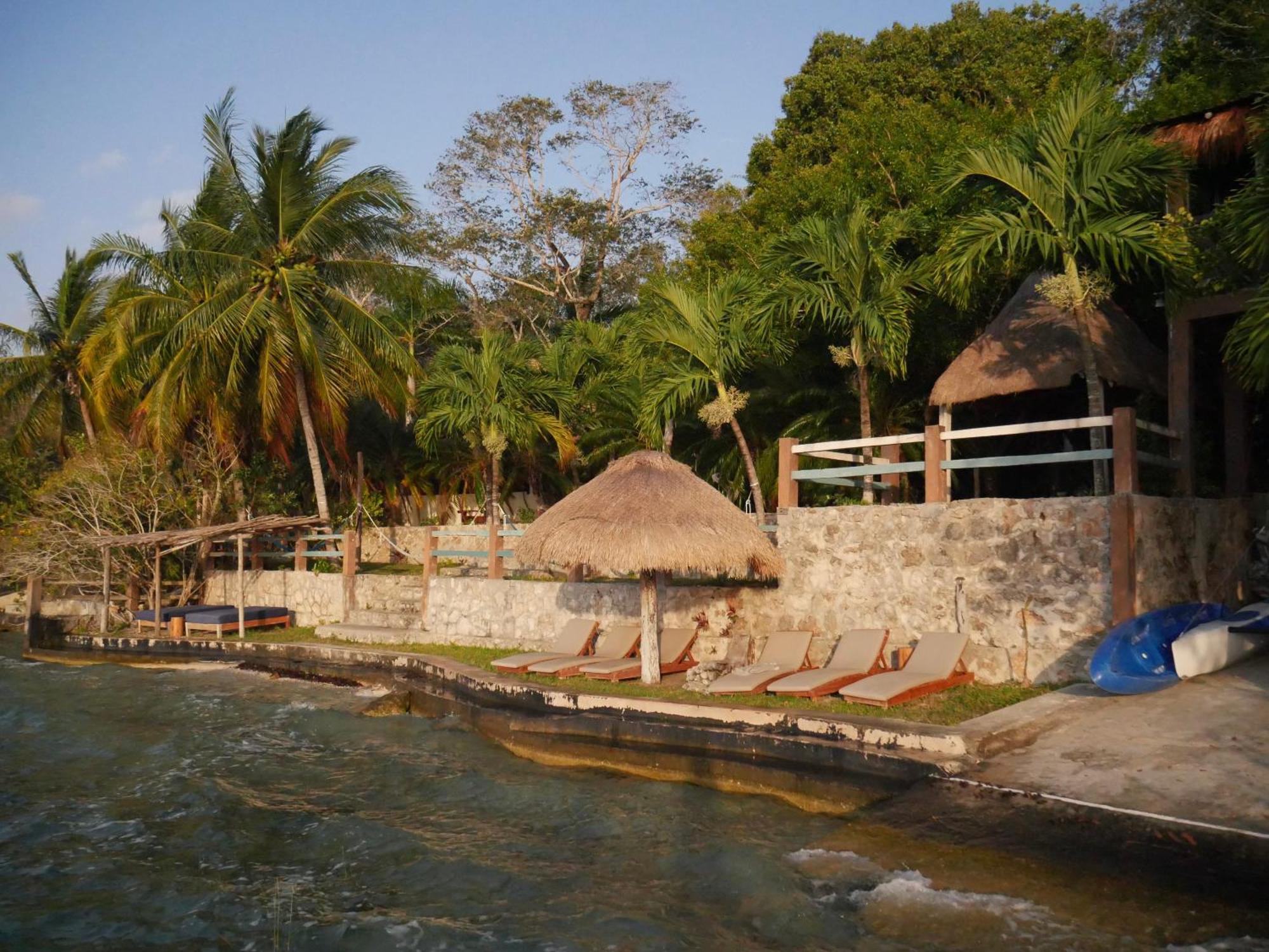 Villa Santuario Lake Front Oasis Bacalar Exteriér fotografie