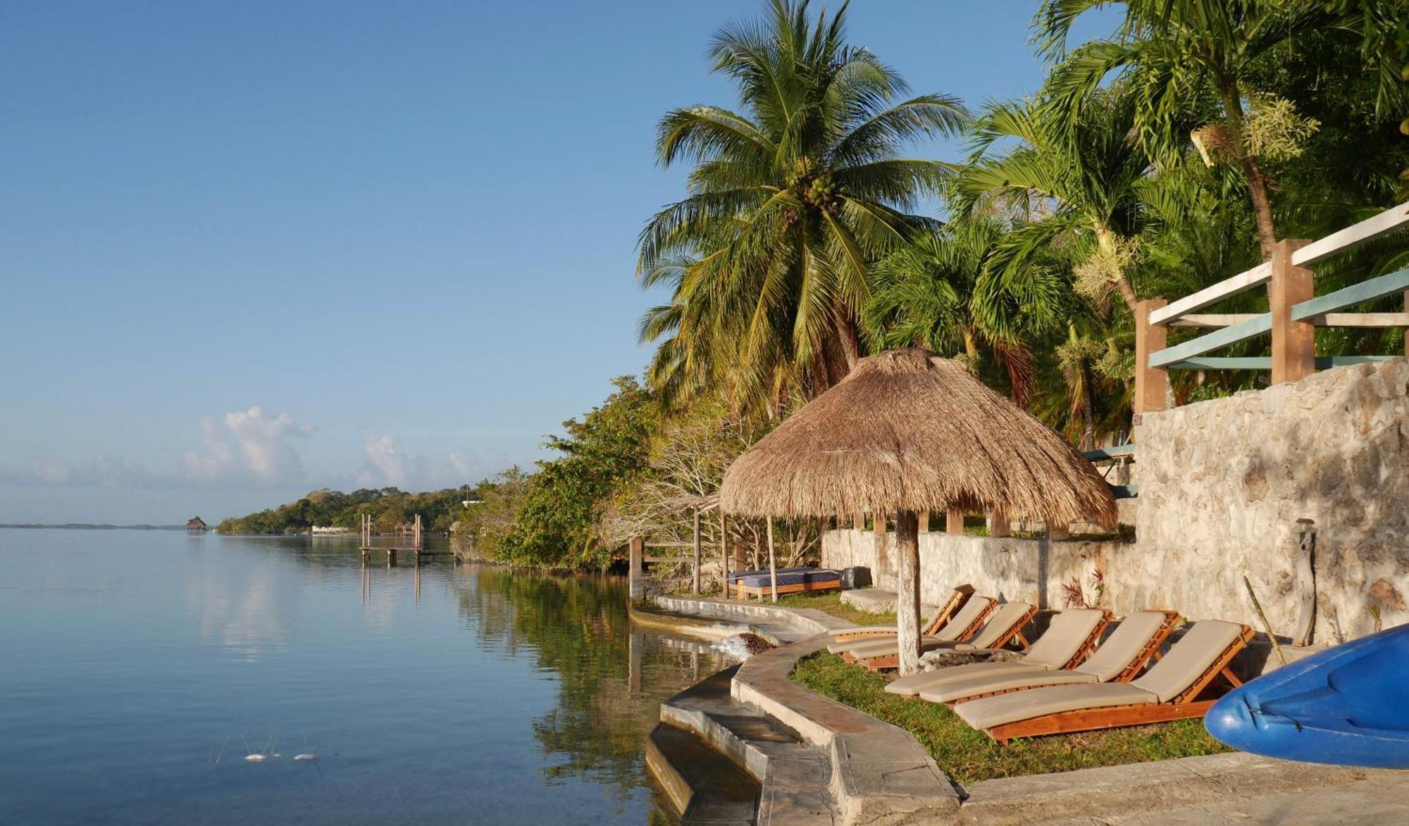 Villa Santuario Lake Front Oasis Bacalar Exteriér fotografie