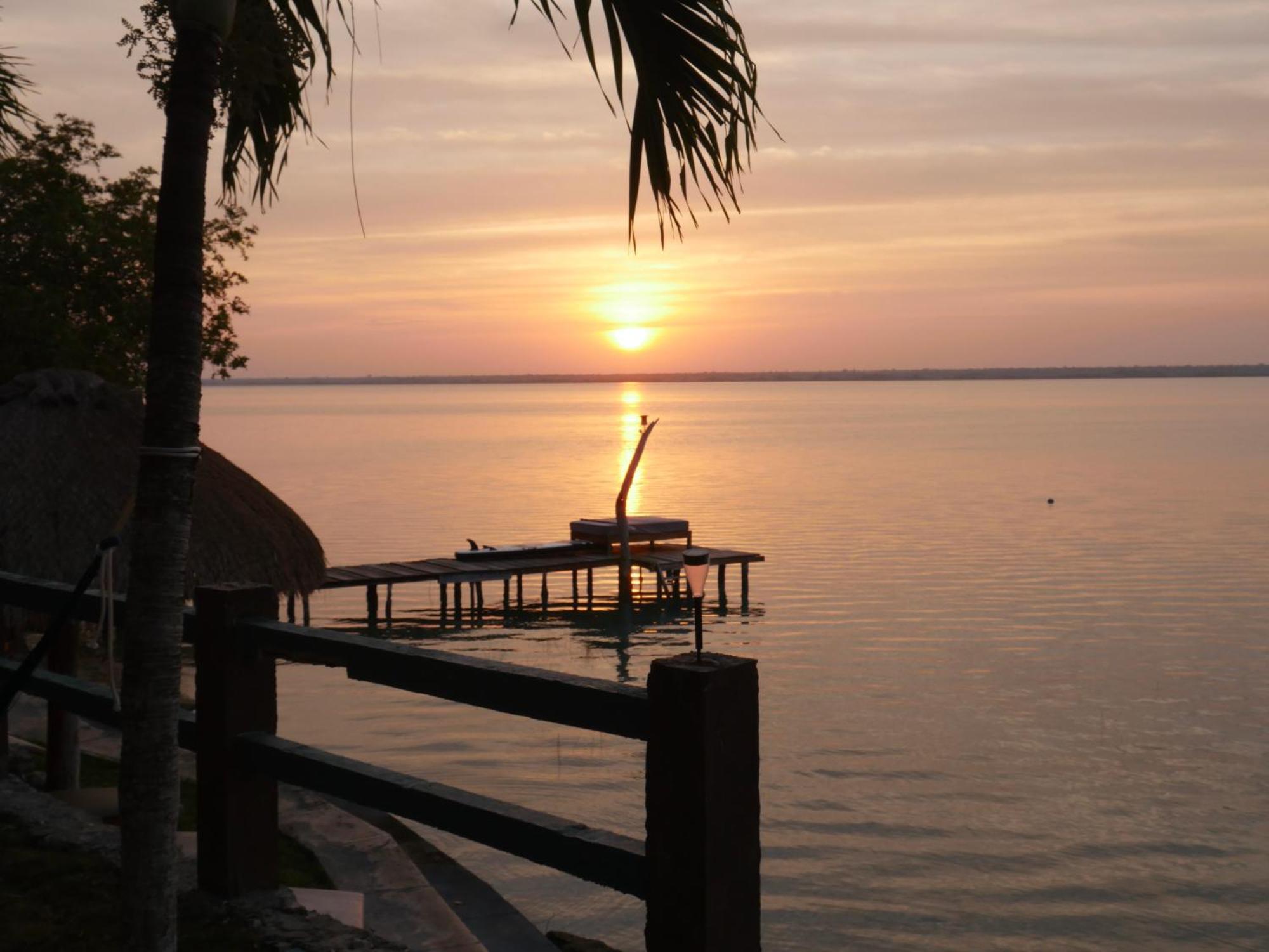 Villa Santuario Lake Front Oasis Bacalar Exteriér fotografie
